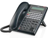 Телефон IP7WW-24TXH-A1 TEL(BK) 24 доп. кнопки, 2-х строчный дисплей, черный