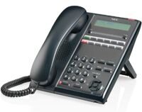 Телефон IP7WW-12TXH-A1 TEL(BK) 12 кнопок, 2-х строчный дисплей, черный